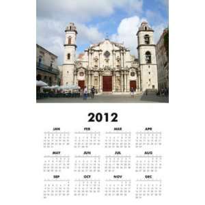  Cuba   Havanna 2012 One Page Wall Calendar 11x17 inch on 