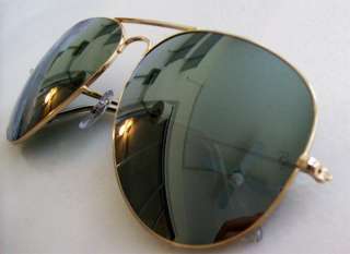 RAY BAN AVIATOR Sunglasses RB3026 001/40 Gold Mirror LARGE 62mm NEW 