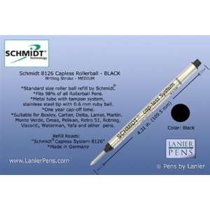  Schmidt 8126 Capless Rollerball   Black Ink Office 