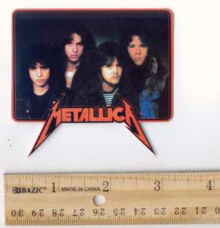 Metallica Full Picture Iron on Patch Rock Band Vintage  