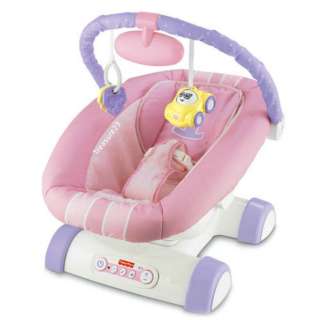 Fisher Price Cruisin Ride Car Motion Soother Infant Bouncer Seat 