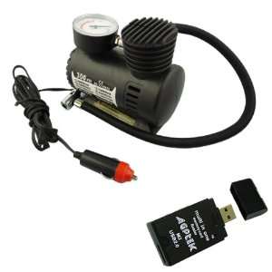  Mini Portable Air Compressor 12 Volt Plug and Pump Tire 