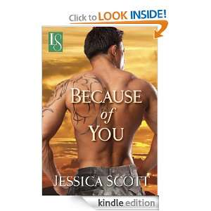 Because of You A Loveswept Contemporary Military Romance Jessica 