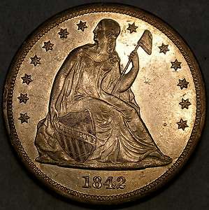   SEATED SILVER DOLLAR HIGH QUALITY APPEALING RARE *GORGEOUS* BEAUTY