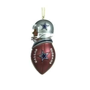 Dallas Cowboys Team Tackler African American 4.5 Ornament 