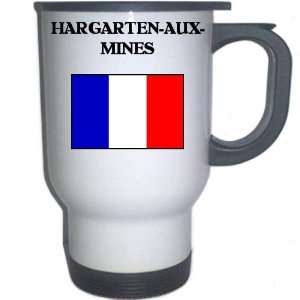  France   HARGARTEN AUX MINES White Stainless Steel Mug 