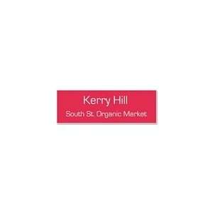  Customized Engraved Name Badge, 1 x 3, Assorted