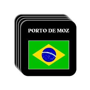 Brazil   PORTO DE MOZ Set of 4 Mini Mousepad Coasters