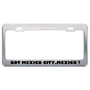  City,Mexico ? Location Country Metal License Plate Frame Holder Border