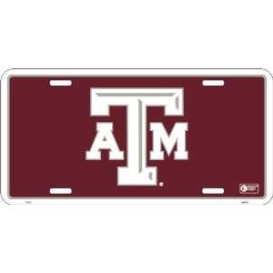  Texas A & M embossed metal auto tag Automotive