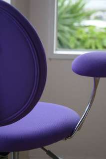 Brand New Designer Gas Lift Swivel Chair in Purple
