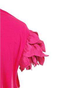 New AUTH Catherine Malandrino Wrap Dress Fuchsia Pink 6  