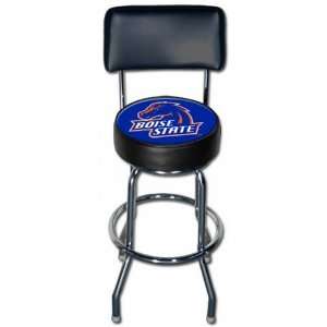  Boise State Broncos Bar Stool with Back Rest Sports 