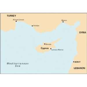   Coast of Turkey, Syria, Lebanon & Cyprus (9781846233715) Imray Books