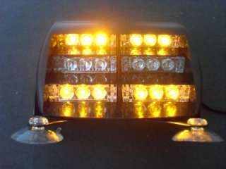 18 Amber LED car truck Flash Strobe Light 12V  