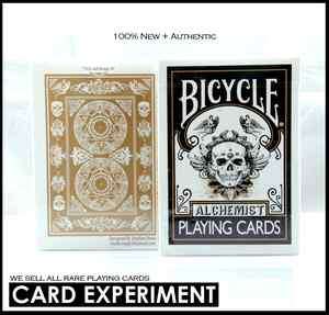BICYCLE ALCHEMIST PLAYING CARDS DECK poker skull magic  