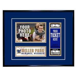 Milwaukee Brewers Game Day Ticket Frame  Sports 