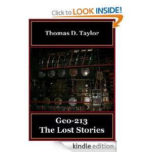 Geo 213 The Lost Stories Thomas Taylor  Kindle Store