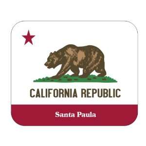 US State Flag   Santa Paula, California (CA) Mouse Pad 