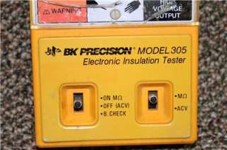 BK Precision Model 305 Electronic Insulation Tester  