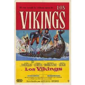  The Vikings Movie Poster (11 x 17 Inches   28cm x 44cm 