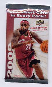 2009 10 UD Basketball Pack Factory Sealed 10 card MJ  