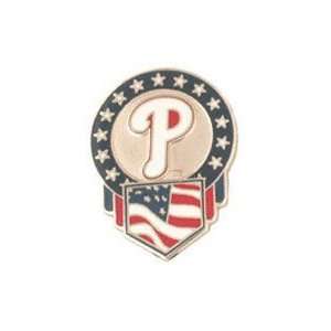  Philadelphia Phillies Flag Pin by Peter David