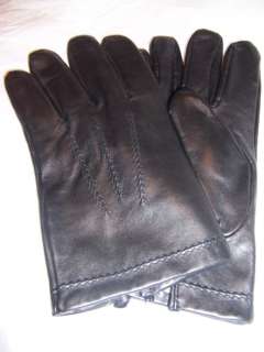 Mens Seattle Style,100% Cashmere Leather Gloves,MSR$129  
