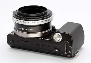 Contarex lens to Sony E Nex 5 Nex 5 3 digital adapter  