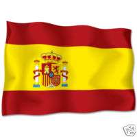 SPAIN Spanish Flag car bumper sticker decal 6 x 4  