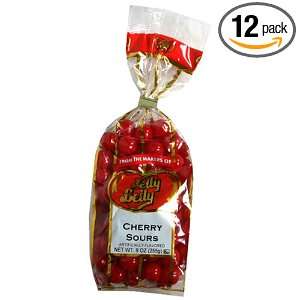 Jelly Belly Cherry Sours, 9 Ounce Bags Grocery & Gourmet Food