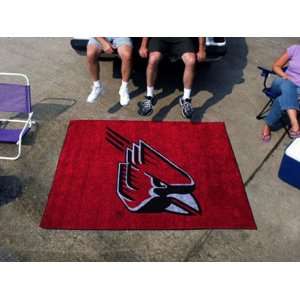   Ball State University Tailgater Rug Rectangle 5.00 x 6.00 Home