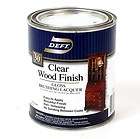 Quarts of Deft Clear Wood Finish Gloss Brushing Lacquer