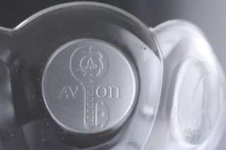 Vintage Fostoria Coin Glass Clear Avon 1977 Jelly Bowl  