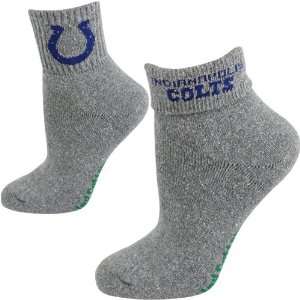  NFL Indianapolis Colts Womens Roll Down Socks   Gray 