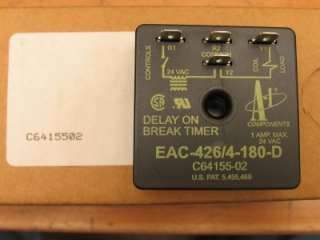   GOODMAN CYCLE PROTECTOR 24V SOLID STATE TIME DELAY C6415502  