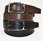   Signature Reversible Leather Belts 90209, brown/black/all sizes