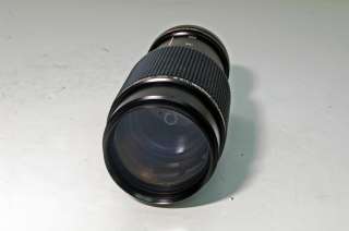 Canon FD Vivitar 80 200mm f4.5 zoom lens manual focus  
