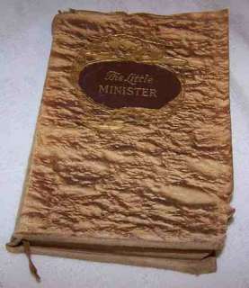   Book THE LITTLE MINISTER J.M. BARRIE Leather Bound ART DECO  