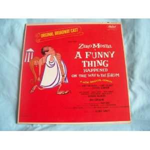   Funny Thing Happened Way Forum LP Original Broadway Cast Music