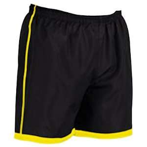  H5 Talon Soccer Shorts   02  BLACK/GOLD YL Sports 