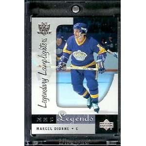  2001 /02 Upper Deck NHL Legends Hockey # 93 Marcel Dionne 