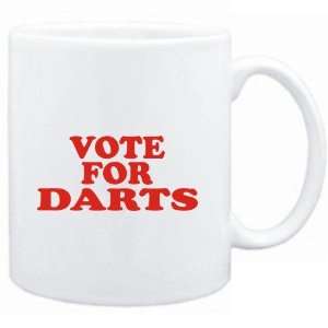  Mug White  VOTE FOR Darts  Sports