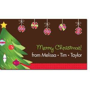  Spark & Spark Holiday Calling Cards   Traditional Christmas 