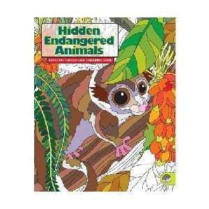   Endangered Animals Creature Camouflage Coloring Book Toys & Games
