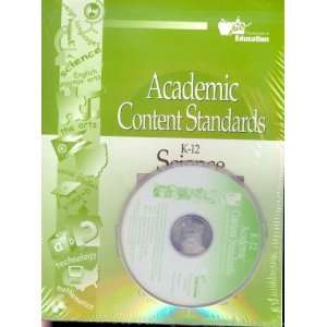  K 12 Academic Content Standards Ohio (Science, with CD ROM 