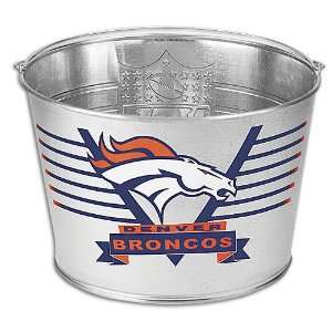  Broncos WinCraft NFL 17 Quart Pail ( Broncos ) Sports 