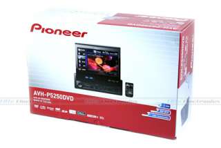 PIONEER AVH P5250DVD SINGLE DIN DVD IPOD CAR MONITOR  