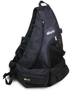 Messenger Sling Body Bag BLACK 1 Strap Backpack Pack  