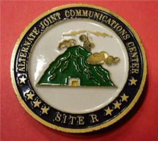 Challenge Coin Alt Joint Communications Center Site R HQs Commandant 1 
